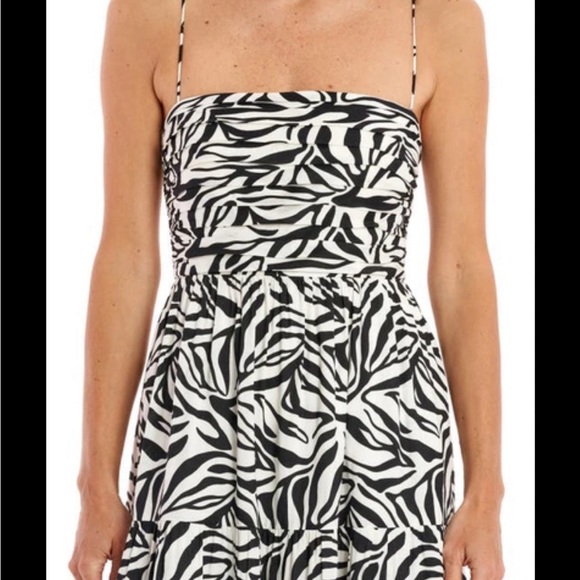 La Ligne Sofia dress in zebra print size medium - Picture 12 of 12